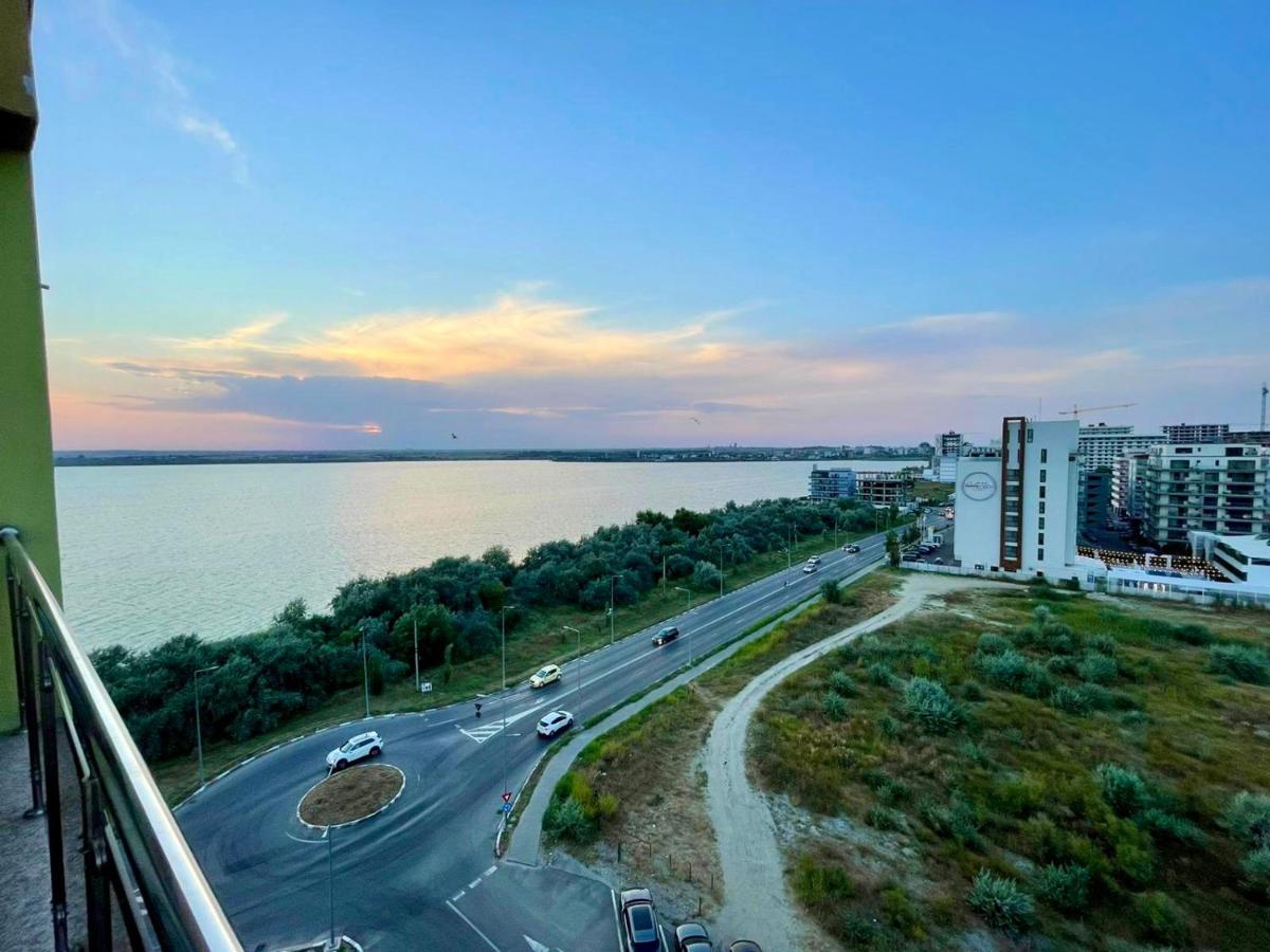 Aqua Vista Nuba - Vedere Top La Mare Si Lac - Apartament 2 Camere Summerland - Mamaia מאמאיה מראה חיצוני תמונה
