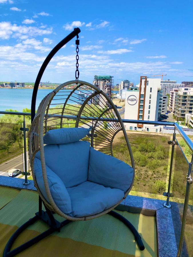 Aqua Vista Nuba - Vedere Top La Mare Si Lac - Apartament 2 Camere Summerland - Mamaia מאמאיה מראה חיצוני תמונה