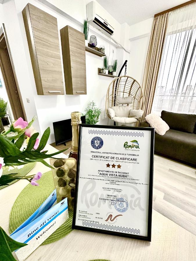 Aqua Vista Nuba - Vedere Top La Mare Si Lac - Apartament 2 Camere Summerland - Mamaia מאמאיה מראה חיצוני תמונה