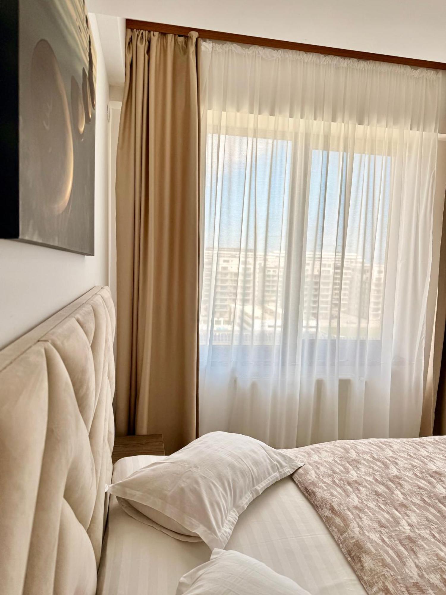 Aqua Vista Nuba - Vedere Top La Mare Si Lac - Apartament 2 Camere Summerland - Mamaia מאמאיה מראה חיצוני תמונה