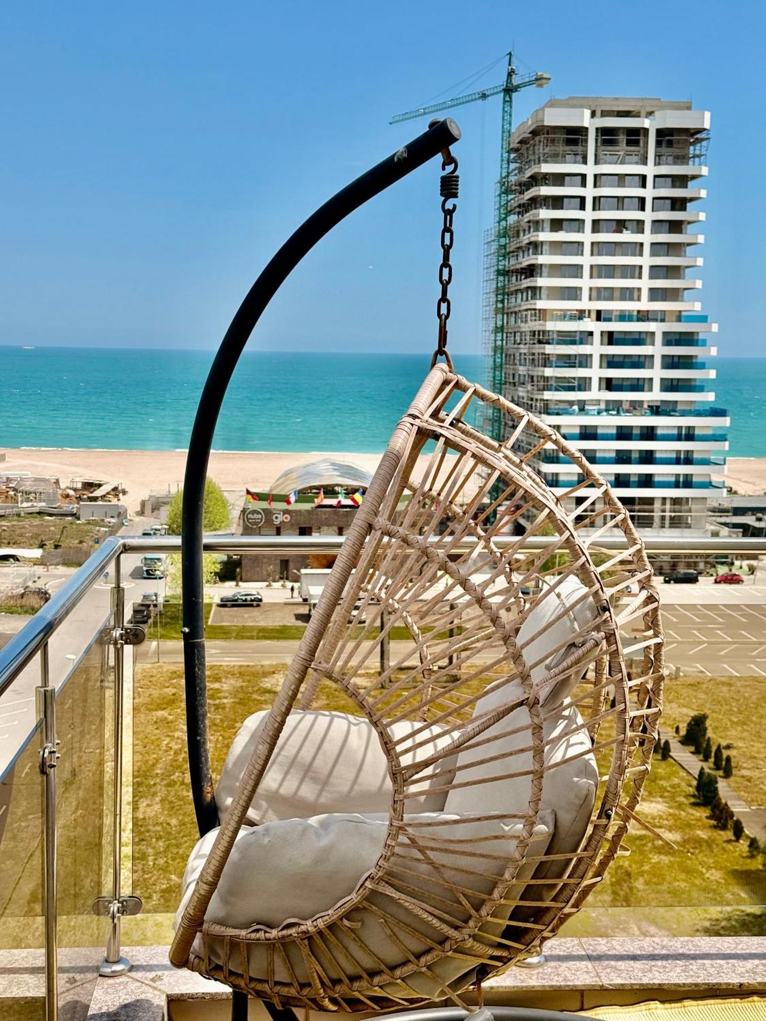 Aqua Vista Nuba - Vedere Top La Mare Si Lac - Apartament 2 Camere Summerland - Mamaia מאמאיה מראה חיצוני תמונה